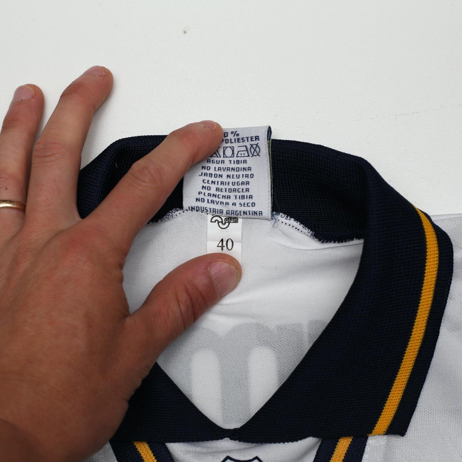 1994/95 Maradona #10 Boca Juniors Olan *Reissue* Away Football Shirt 40 (M) BNWT