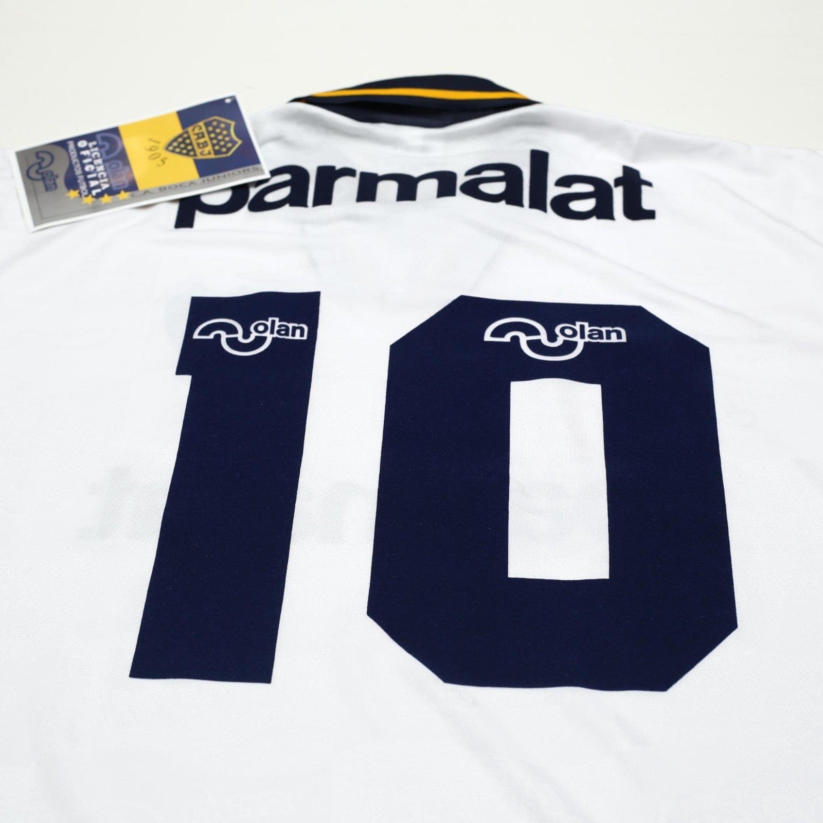 1994/95 Maradona #10 Boca Juniors Olan *Reissue* Away Football Shirt 42 (L) BNWT