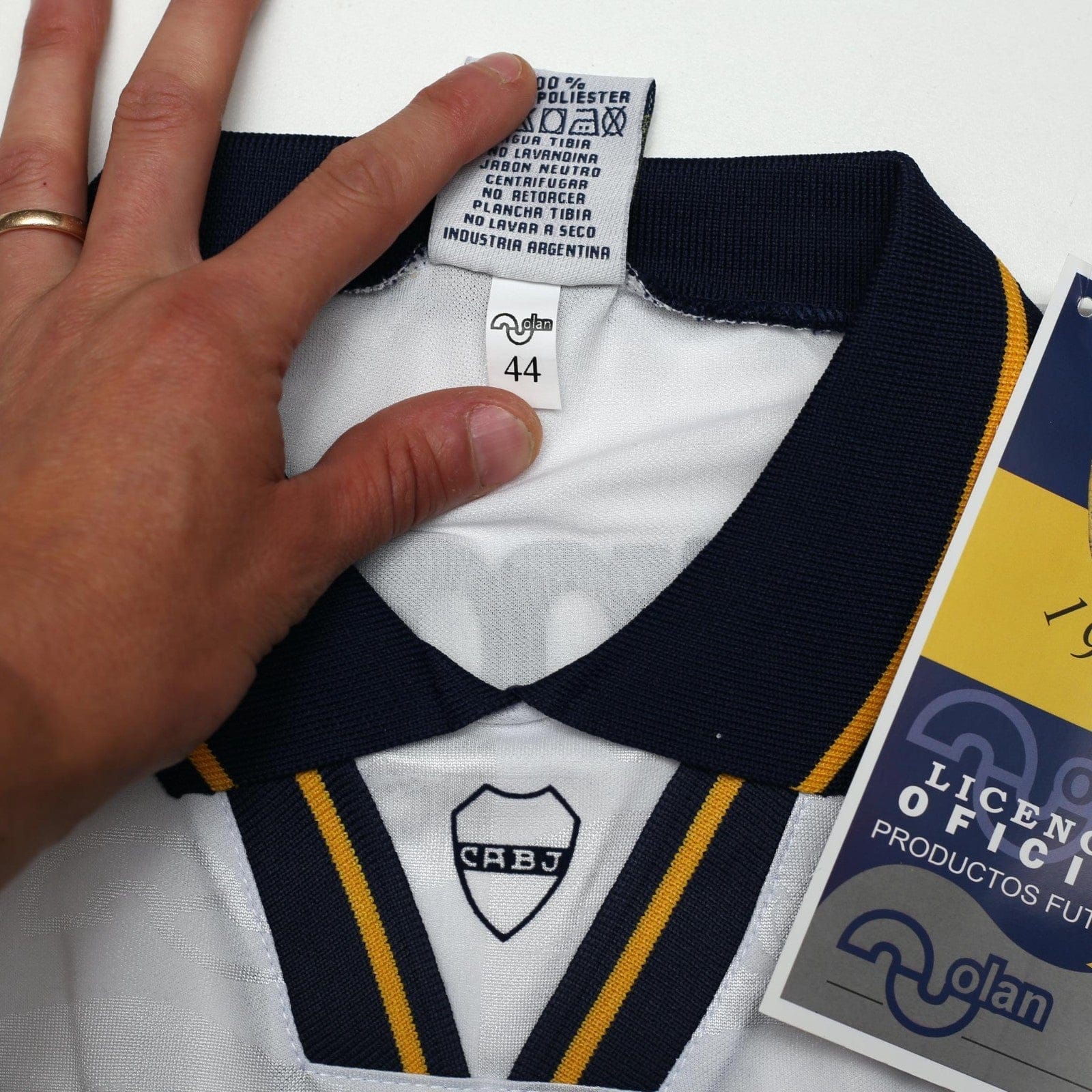 1994/95 Maradona #10 Boca Juniors Olan Reissue Away Football Shirt 44 (L/XL) BNWT