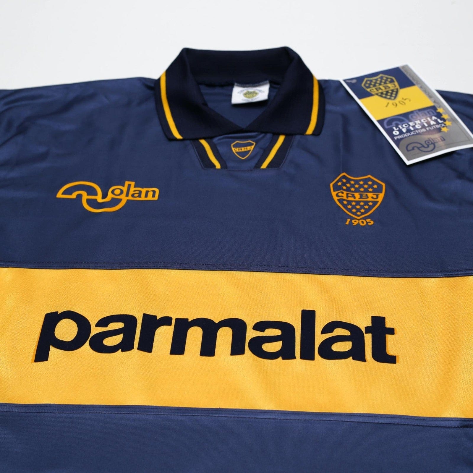 1994/95 Maradona #10 Boca Juniors Olan Reissue Home Football Shirt 40 (M) BNWT
