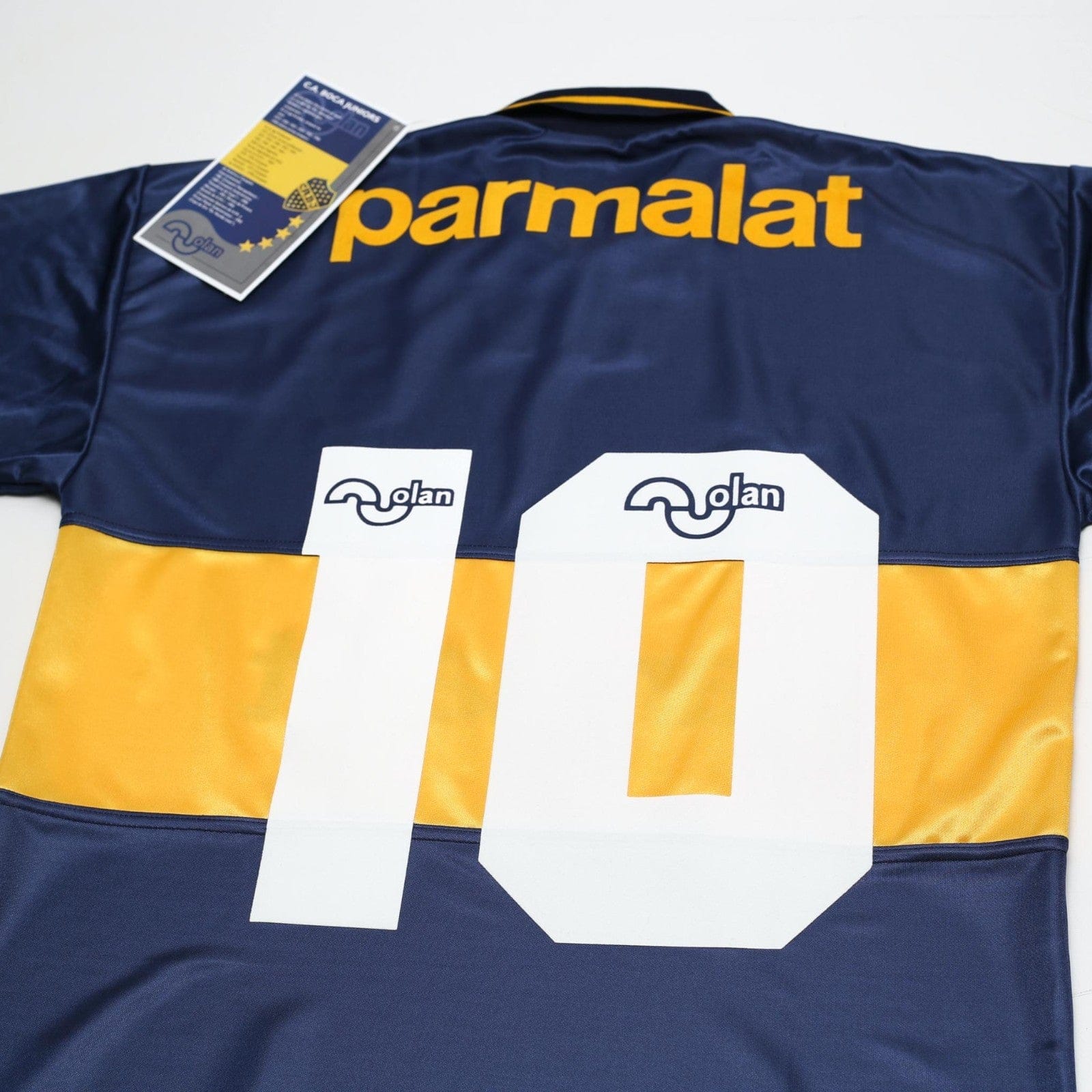 1994/95 Maradona #10 Boca Juniors Olan Reissue Home Football Shirt 40 (M) BNWT