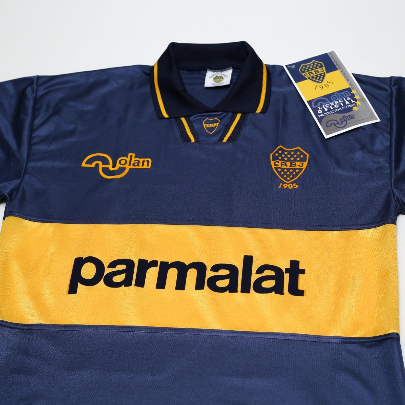 1994/95 Maradona #10 Boca Juniors Olan Reissue Home Football Shirt 42 (M/L) BNWT