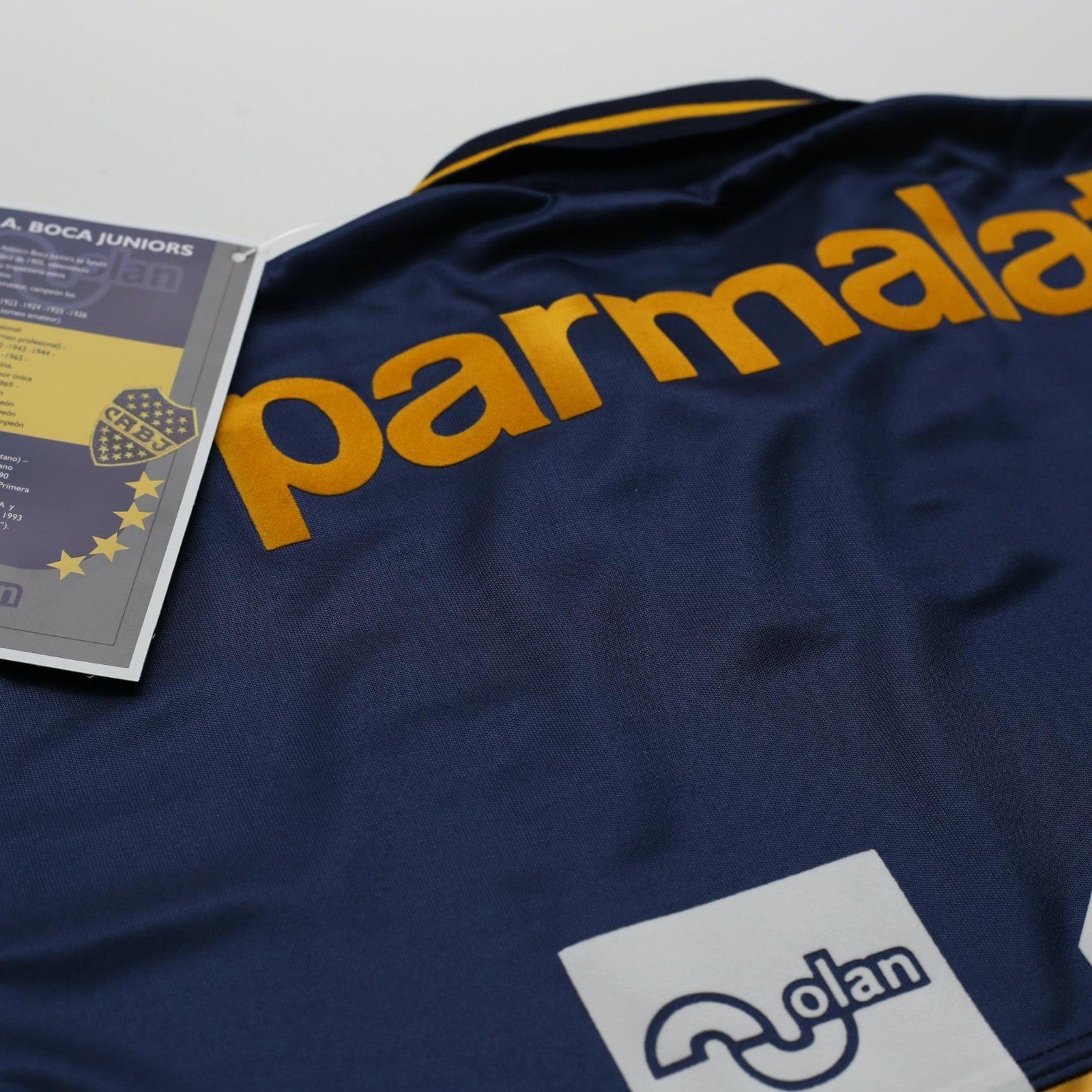 1994/95 Maradona #10 Boca Juniors Olan Reissue Home Football Shirt 42 (M/L) BNWT