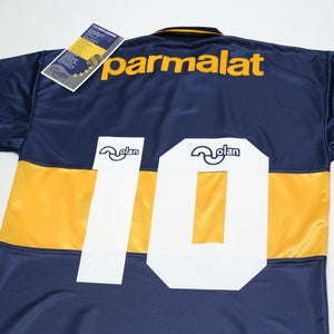 1994/95 Maradona #10 Boca Juniors Olan Reissue Home Shirt 40 42 44 BNWT