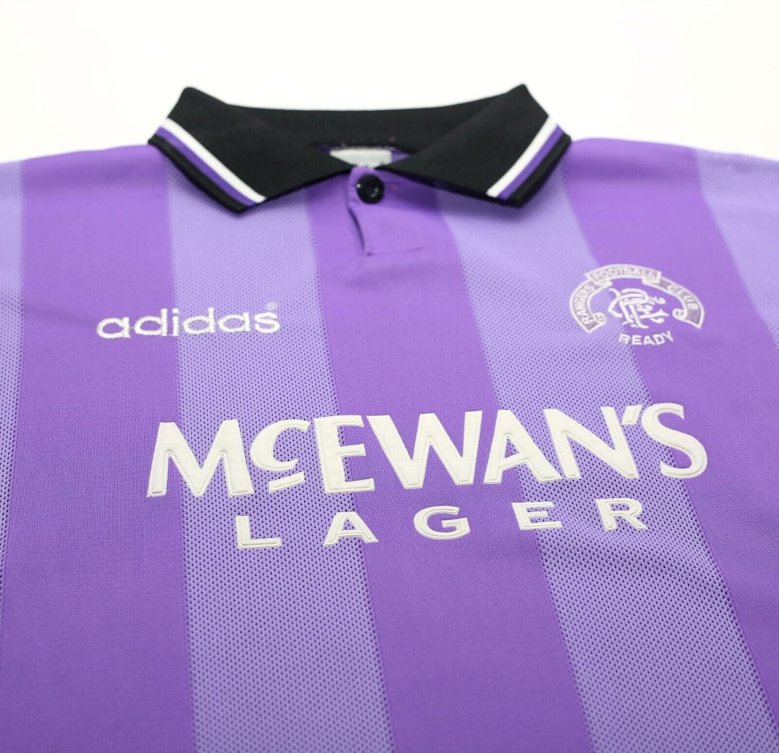 1994/95 RANGERS Vintage adidas European Football Shirt Jersey (M)