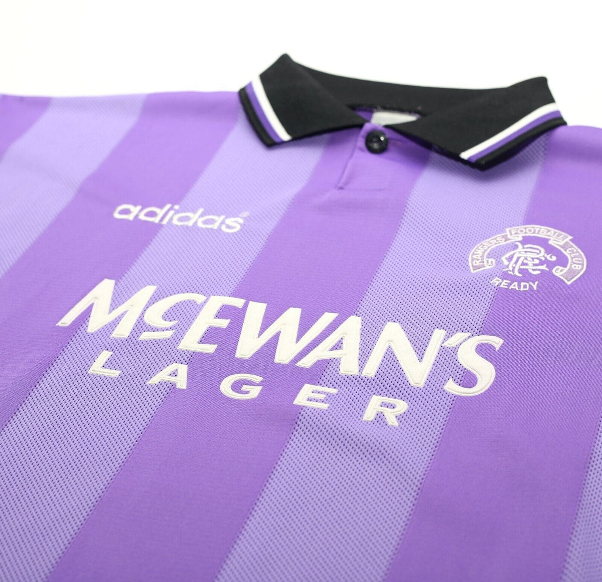 1994/95 RANGERS Vintage adidas European Football Shirt Jersey (M)