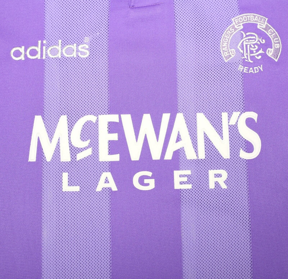 1994/95 RANGERS Vintage adidas European Football Shirt Jersey (M)