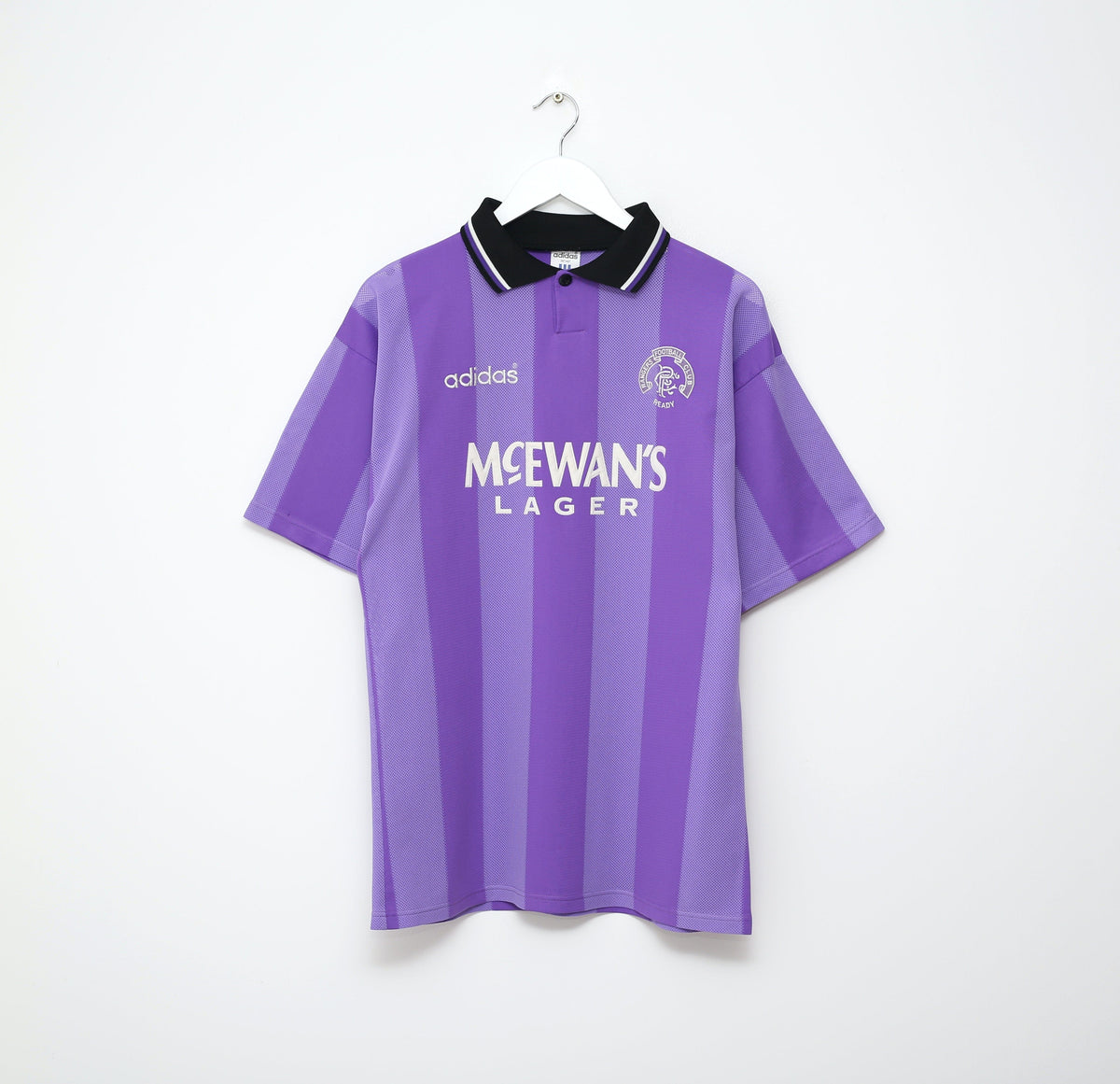 1994/95 RANGERS Vintage adidas European Football Shirt Jersey (M)