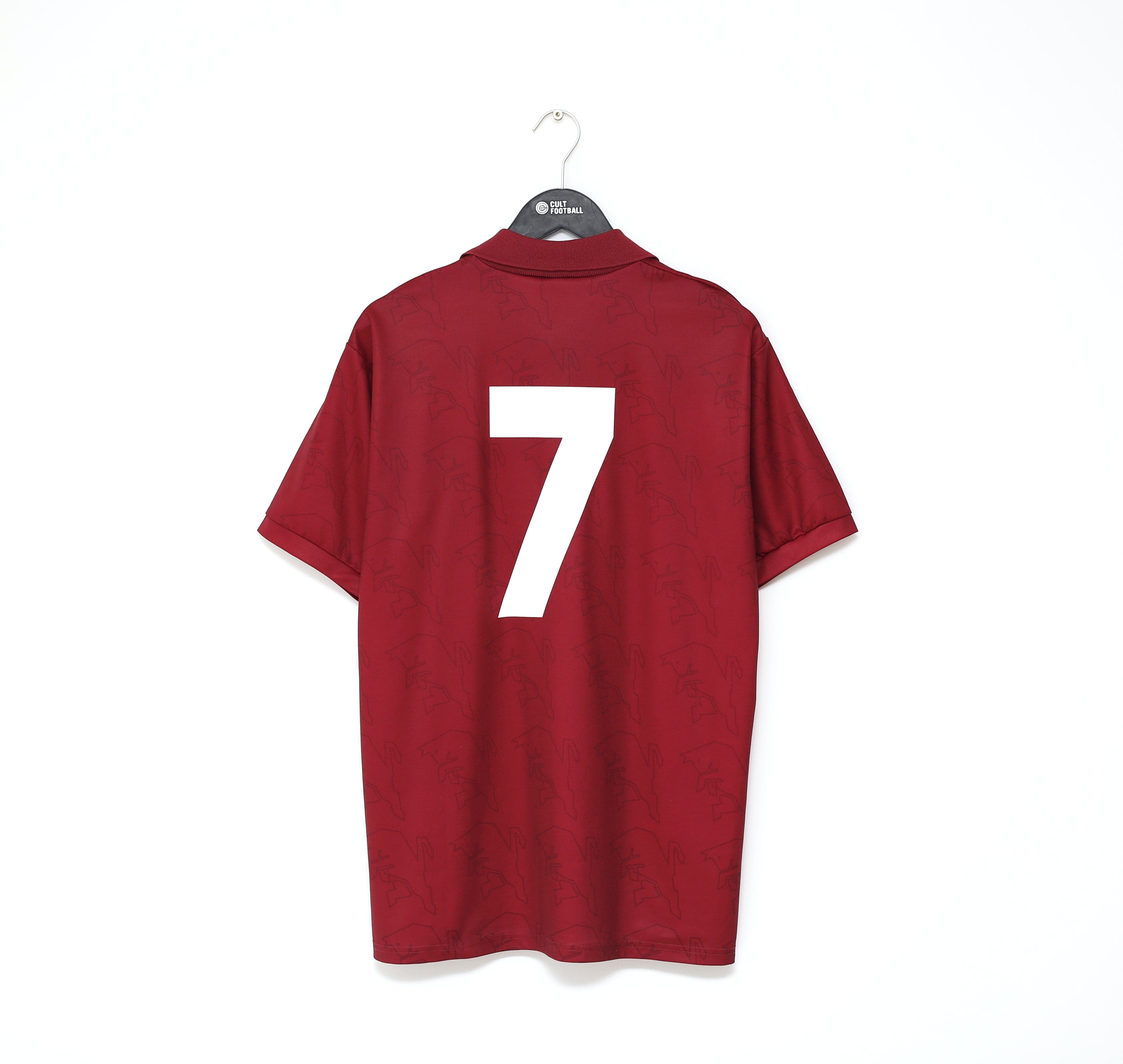 1994/95 RIZZITELLI #7 Torino Vintage Lotto Home Football Shirt Jersey (L)