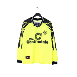 1994/95 SAMMER #6 Borussia Dortmund Vintage Nike L/S Home Football Shirt (L)