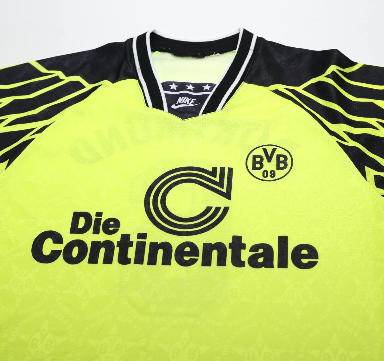 1994/95 SAMMER #6 Borussia Dortmund Vintage Nike L/S Home Football Shirt (L)