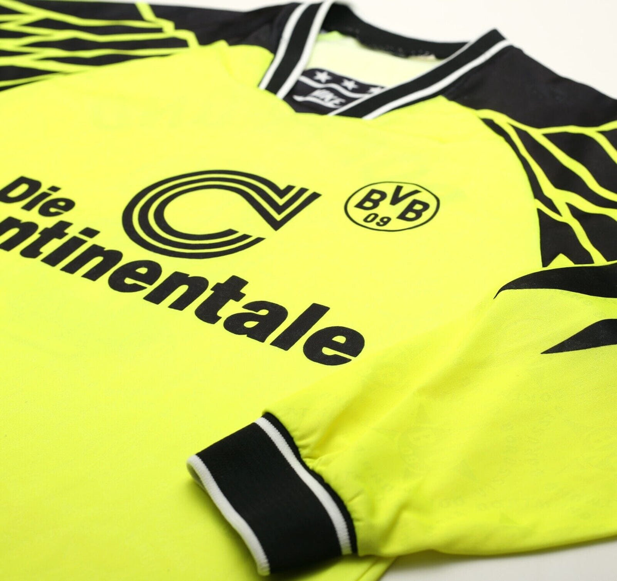 1994/95 SAMMER #6 Borussia Dortmund Vintage Nike L/S Home Football Shirt (L)