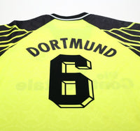 1994/95 SAMMER #6 Borussia Dortmund Vintage Nike L/S Home Football Shirt (L)