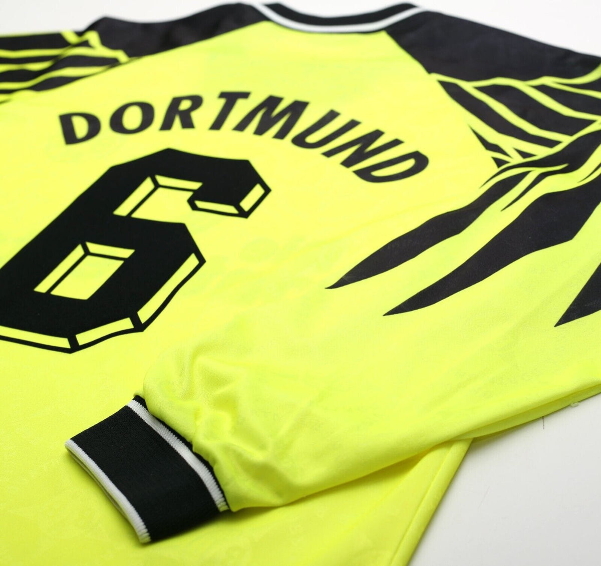 1994/95 SAMMER #6 Borussia Dortmund Vintage Nike L/S Home Football Shirt (L)
