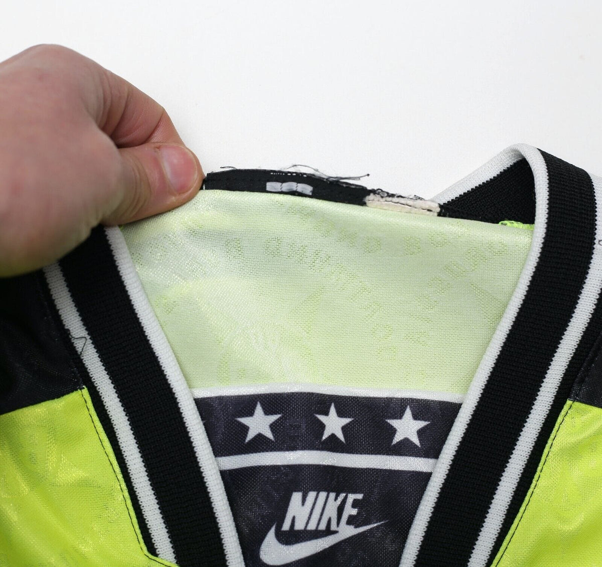 1994/95 SAMMER #6 Borussia Dortmund Vintage Nike L/S Home Football Shirt (L)