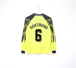 1994/95 SAMMER #6 Borussia Dortmund Vintage Nike Long Sleeve Football Shirt (S)