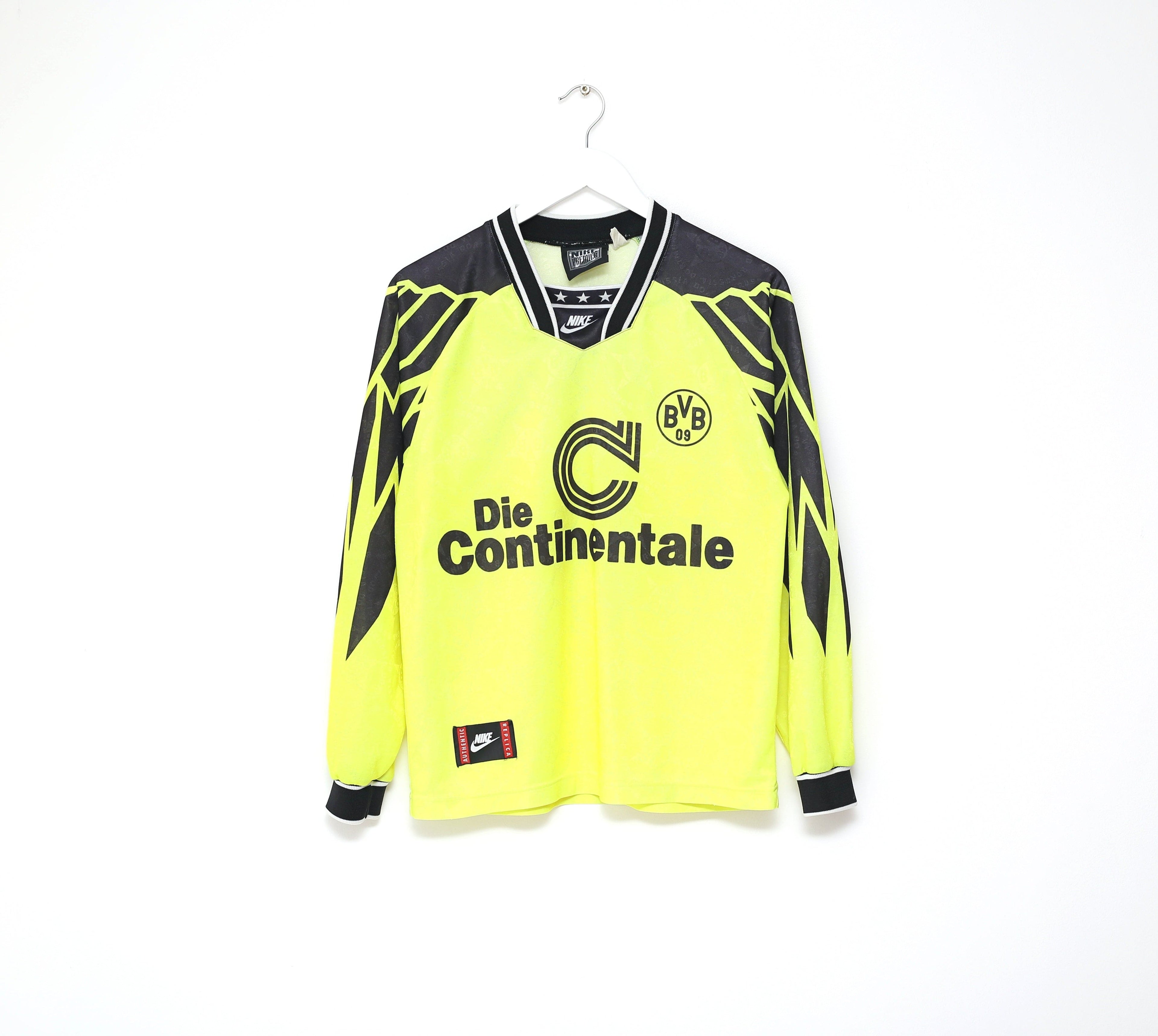1994/95 SAMMER #6 Borussia Dortmund Vintage Nike Long Sleeve Football Shirt (S)