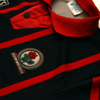 1994/95 Shearer #9 Blackburn Rovers Vintage ASICS Away Football Shirt (M)