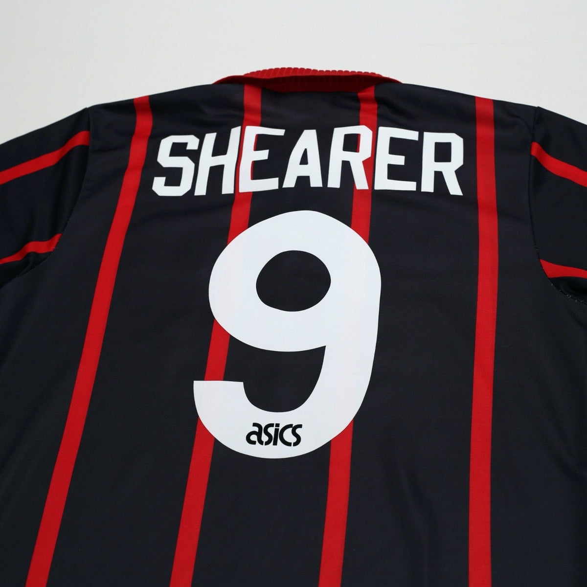 1994/95 Shearer #9 Blackburn Rovers Vintage ASICS Away Football Shirt (M)