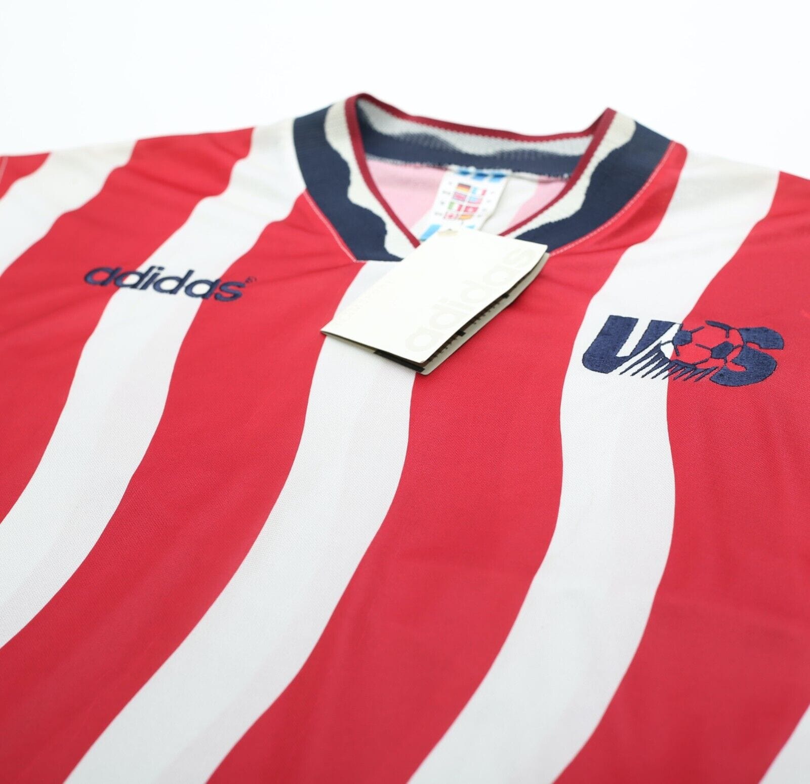 1994/95 USA Vintage adidas Home Football Shirt Jersey (M) World Cup 94 BNWT
