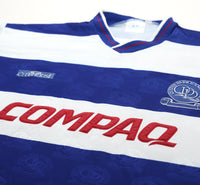 1994/95 WILKINS #20 QPR Vintage Clubhouse Home Football Shirt (L)