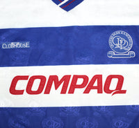 1994/95 WILKINS #20 QPR Vintage Clubhouse Home Football Shirt (L)