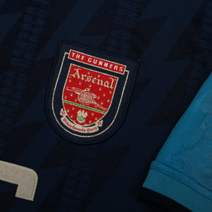 1994/95 Wright #8 Arsenal Vintage Nike Away Football Shirt (XXL)