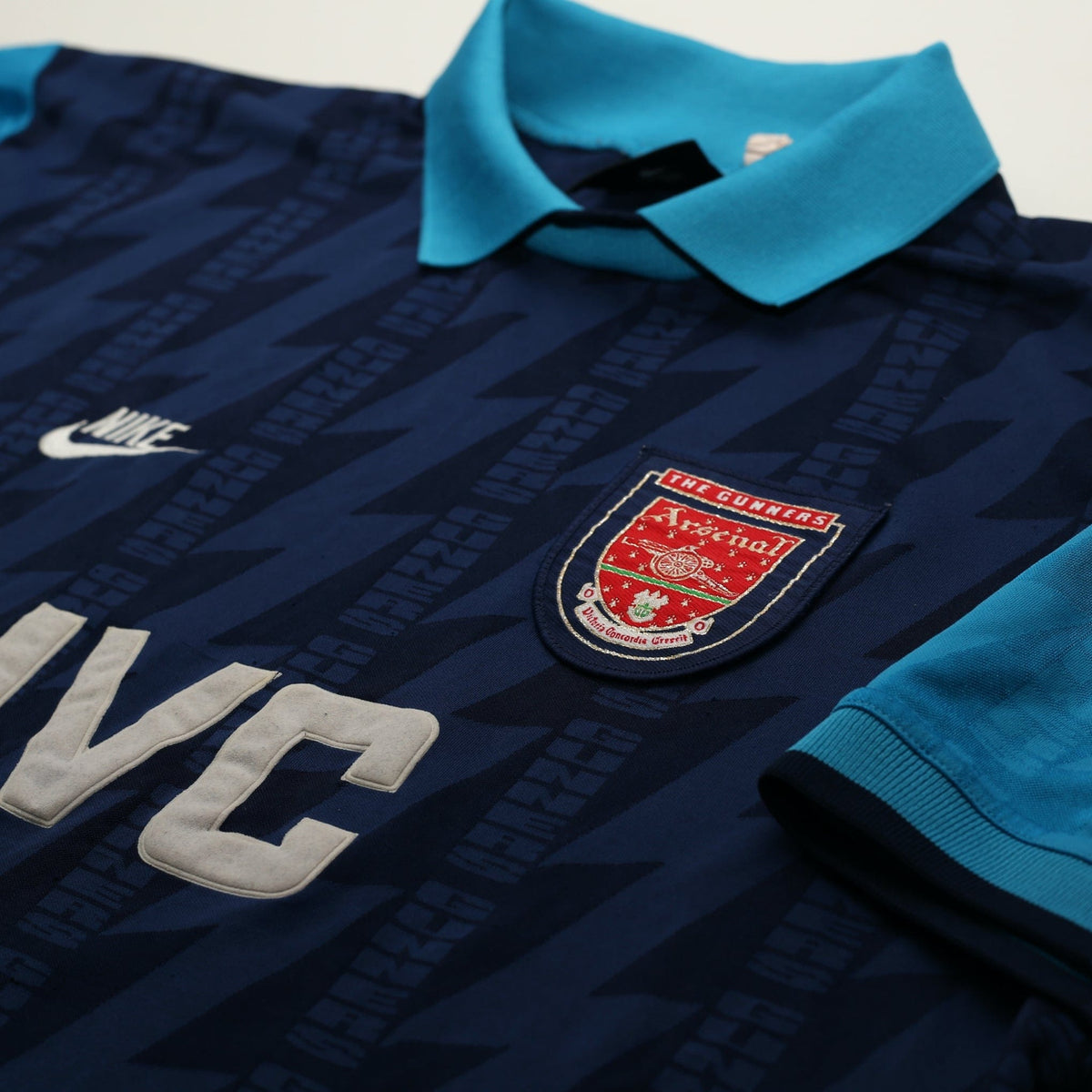 1994/95 Wright #8 Arsenal Vintage Nike Away Football Shirt (XXL)