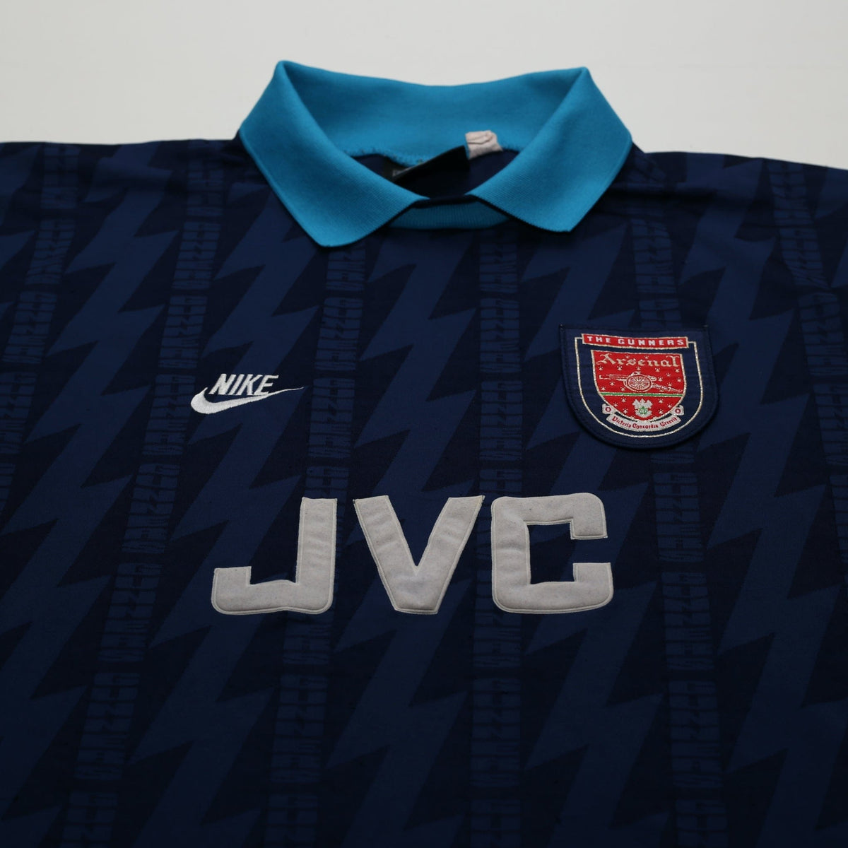 1994/95 Wright #8 Arsenal Vintage Nike Away Football Shirt (XXL)