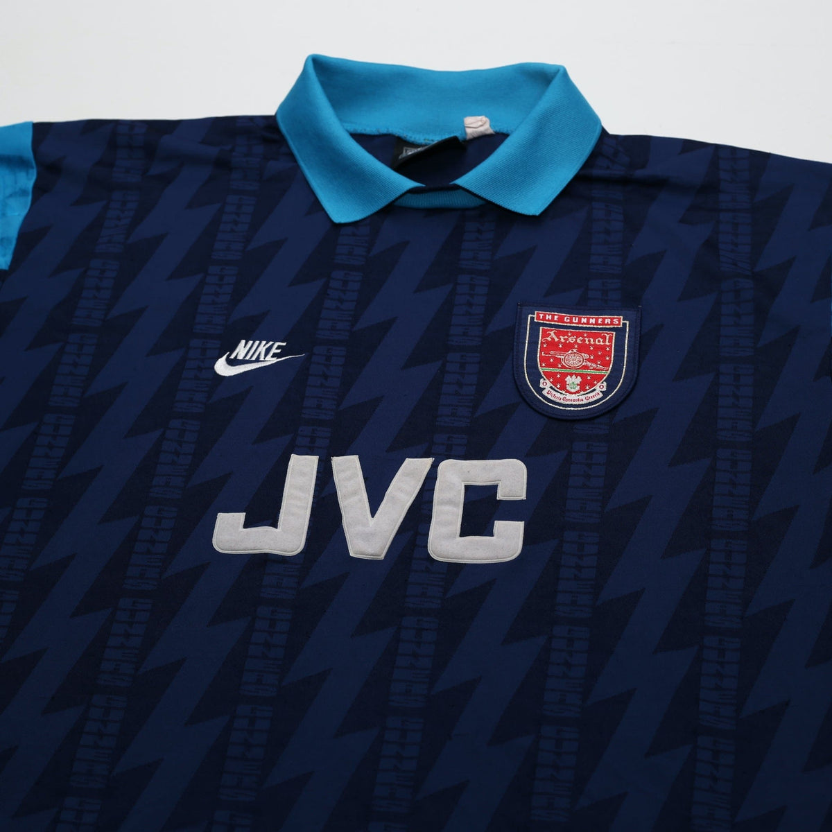 1994/95 Wright #8 Arsenal Vintage Nike Away Football Shirt (XXL)