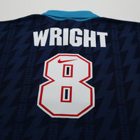 1994/95 Wright #8 Arsenal Vintage Nike Away Football Shirt (XXL)