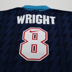 1994/95 Wright #8 Arsenal Vintage Nike Away Football Shirt (XXL)