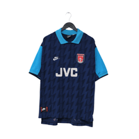 1994/95 Wright #8 Arsenal Vintage Nike Away Football Shirt (XXL)