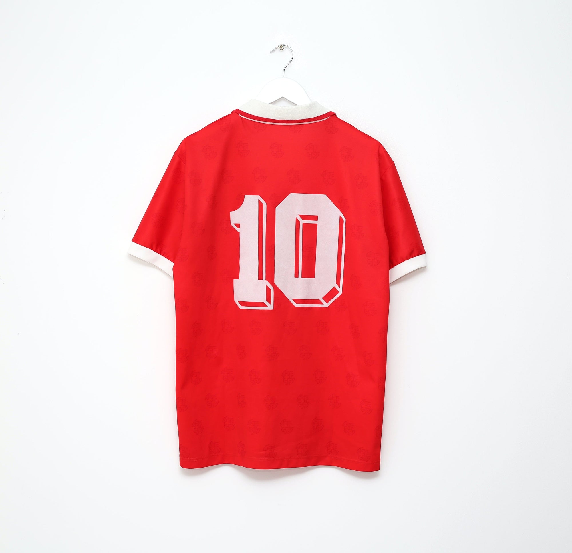 1994/96 #10 SWITZERLAND Vintage Lotto Home Football Shirt (L)