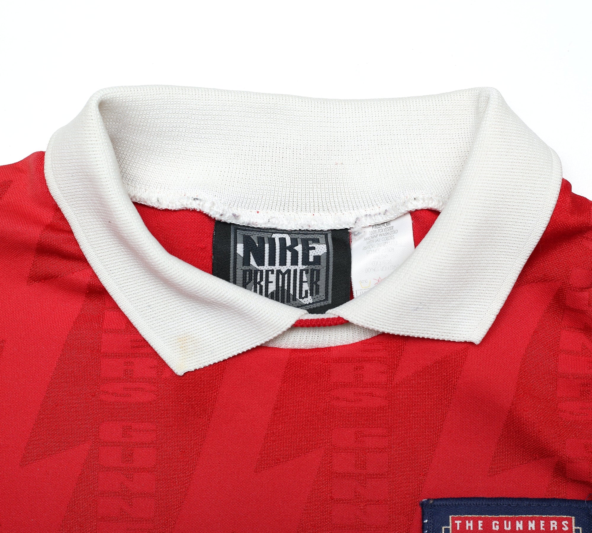 1994/96 ARSENAL Vintage Nike Home Football Shirt Jersey (LB)