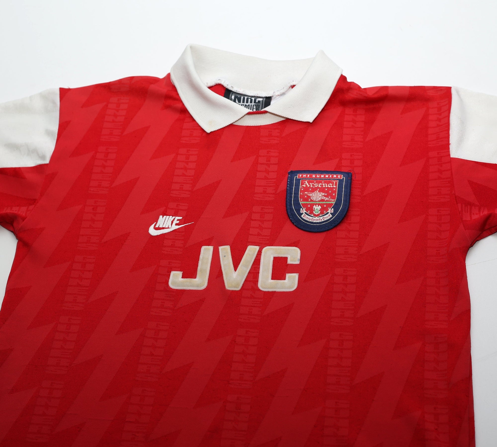 1994/96 ARSENAL Vintage Nike Home Football Shirt Jersey (LB)