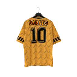 1994/96 Barnes #10 Liverpool Vintage adidas Third Football Shirt (L)