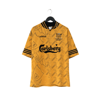 1994/96 Barnes #10 Liverpool Vintage adidas Third Football Shirt (L)