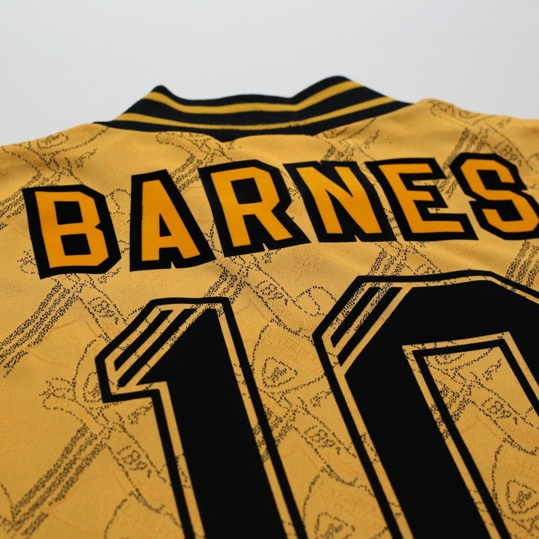 1994/96 Barnes #10 Liverpool Vintage adidas Third Football Shirt (L)