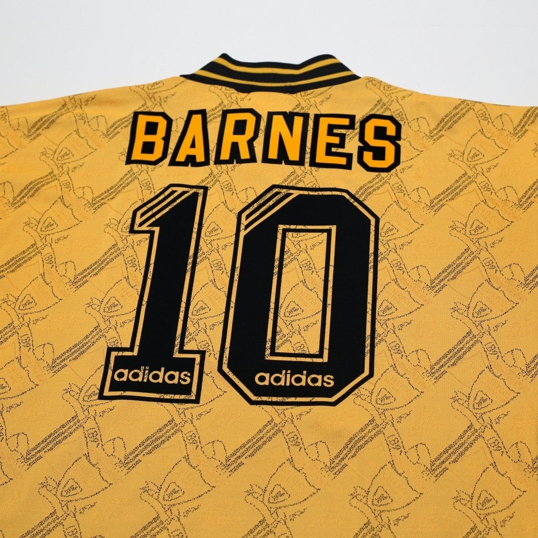 1994/96 Barnes #10 Liverpool Vintage adidas Third Football Shirt (L)