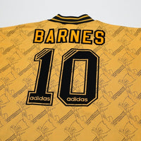 1994/96 Barnes #10 Liverpool Vintage adidas Third Football Shirt (L)