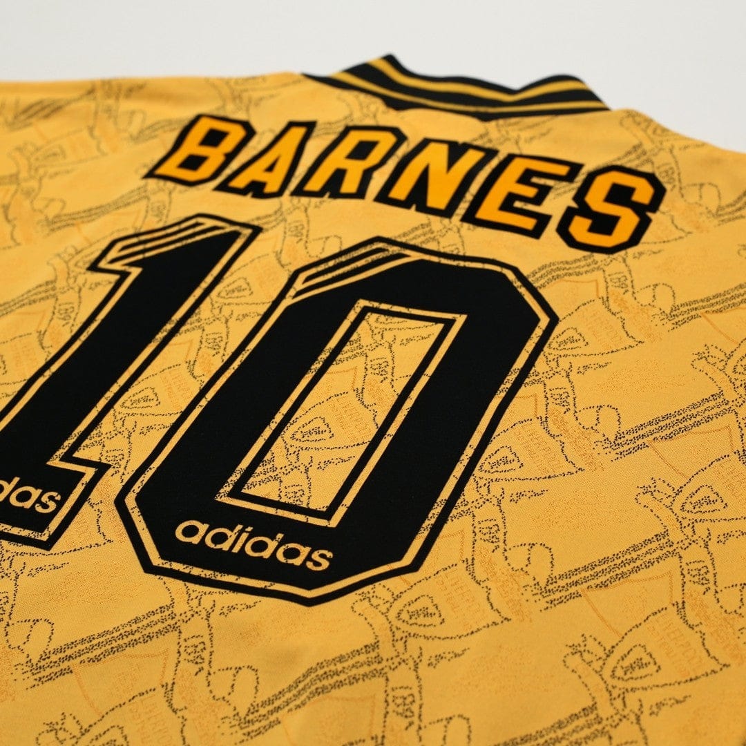 1994/96 Barnes #10 Liverpool Vintage adidas Third Football Shirt (L)