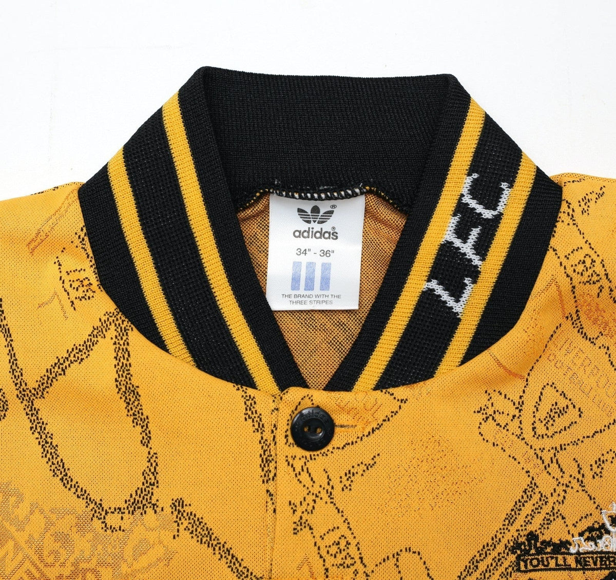 1994/96 BARNES #10 Liverpool Vintage adidas Third Football Shirt (S)