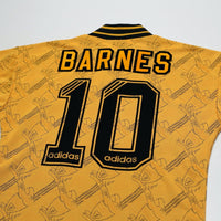 1994/96 Barnes #10 Liverpool Vintage adidas Third Football Shirt (S)