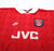 1994/96 BERGKAMP #10 Arsenal Vintage Nike Home Football Shirt (L)