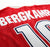 1994/96 BERGKAMP #10 Arsenal Vintage Nike Home Football Shirt (L)