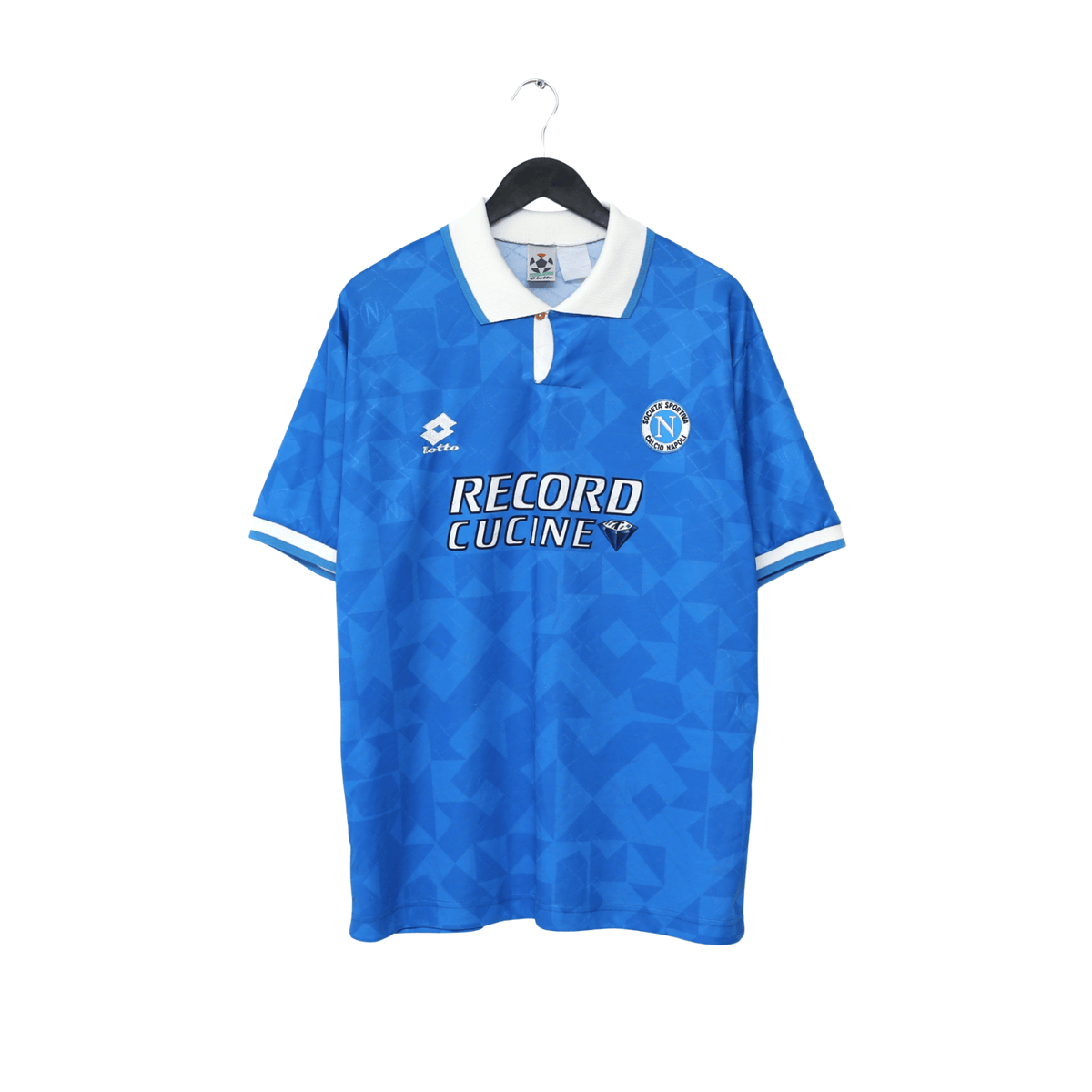1994/96 Cannavaro #5 Napoli Vintage Lotto Home Football Shirt (L)