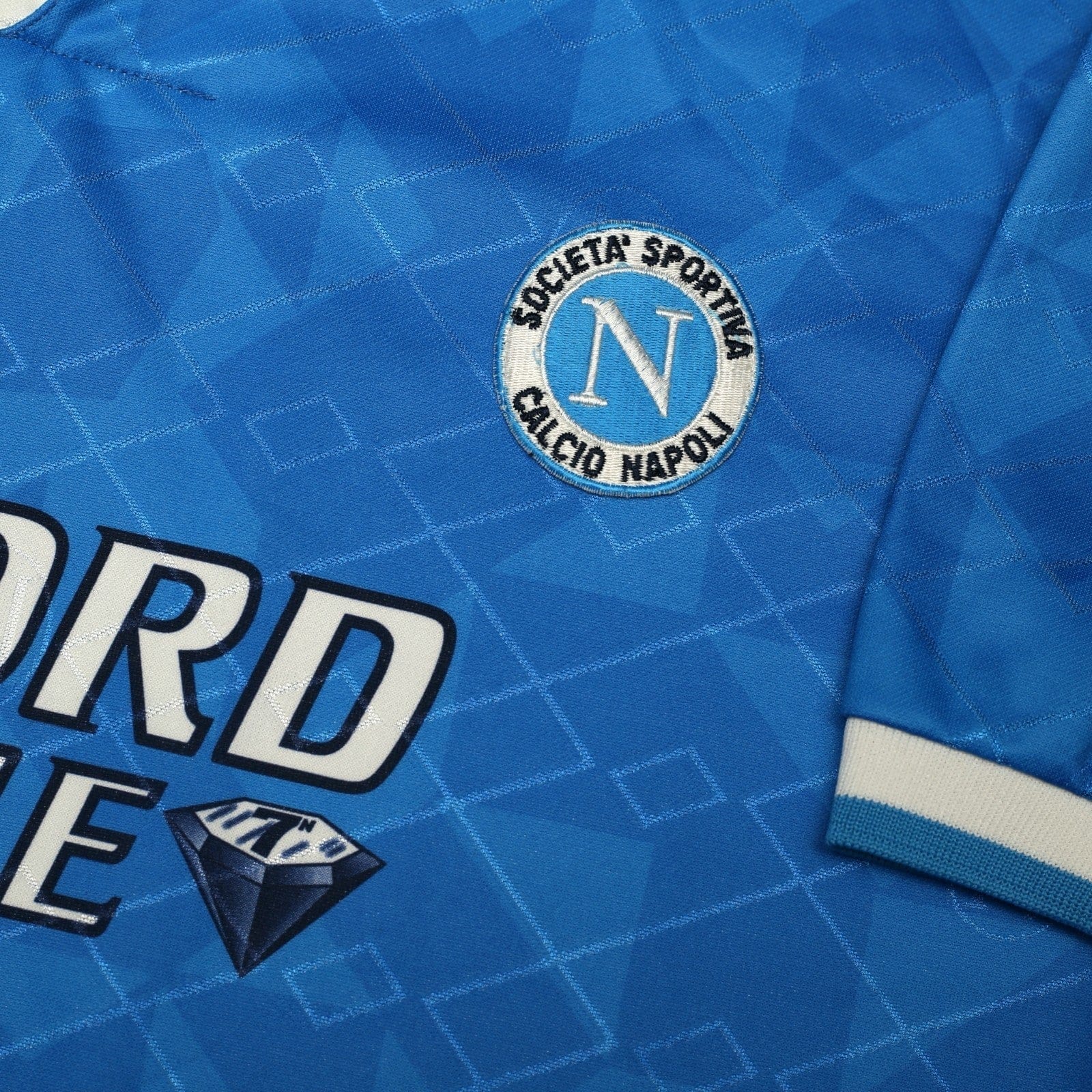 1994/96 Cannavaro #5 Napoli Vintage Lotto Home Football Shirt (L)