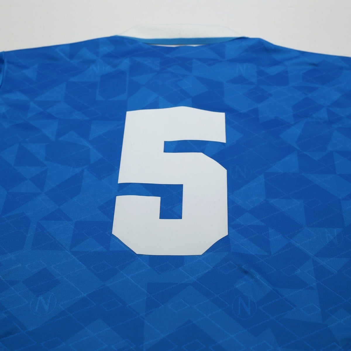 1994/96 Cannavaro #5 Napoli Vintage Lotto Home Football Shirt (L)