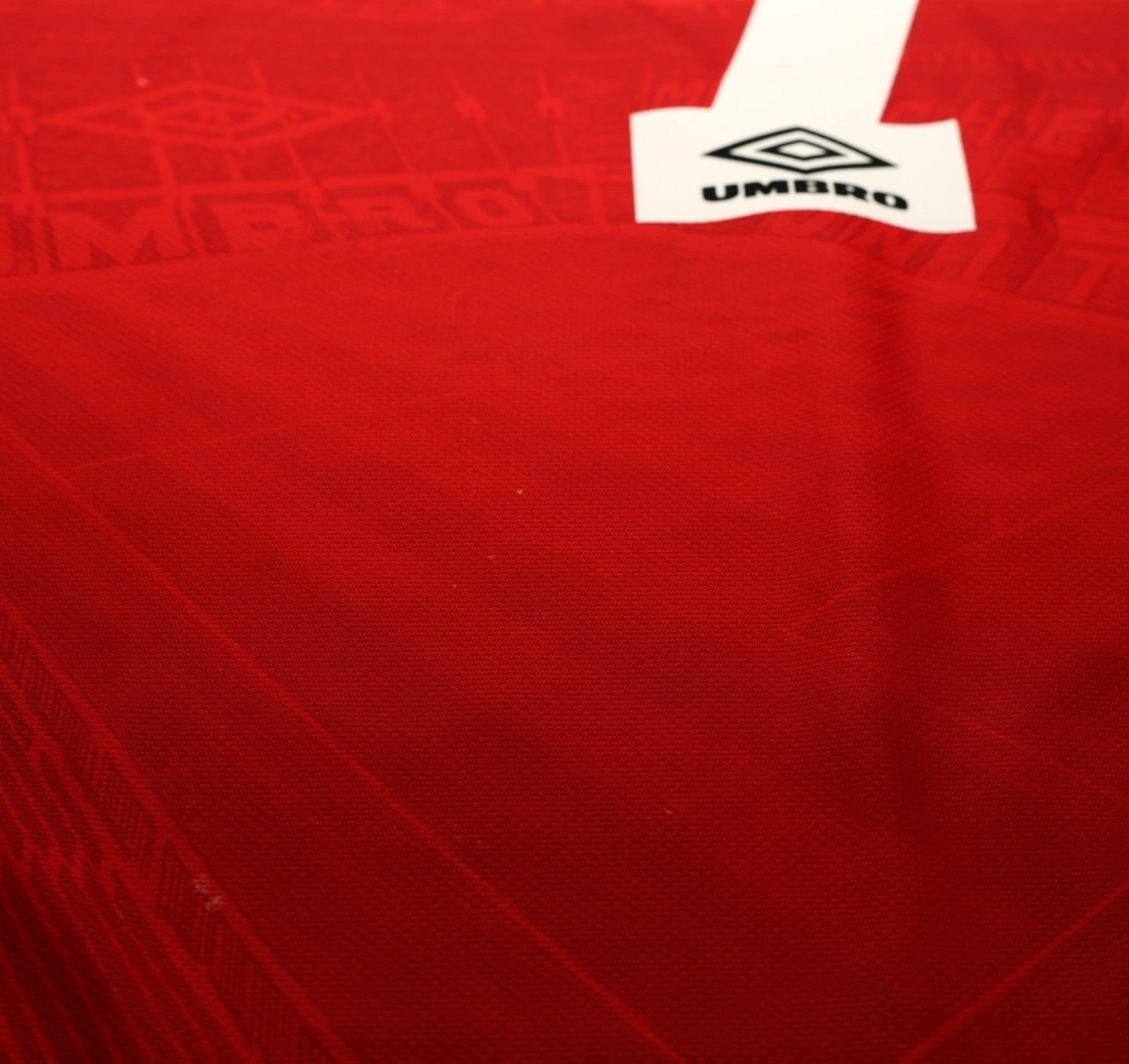 1994/96 CANTONA #7 Manchester United Vintage Umbro Football Shirt (L)